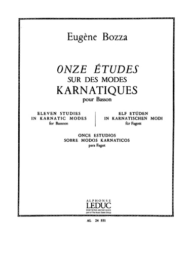 ELEVEN STUDIES in Karnatic Modes