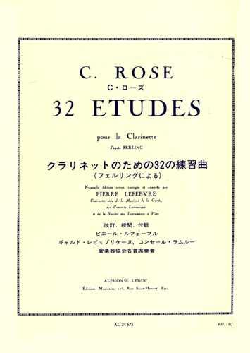 32 ETUDES after Ferling