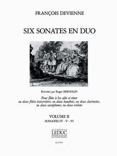 SIX SONATES EN DUO Volume 2