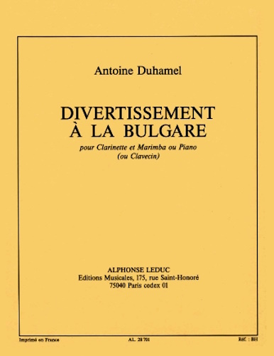 DIVERTISSEMENT A LA BULGARE