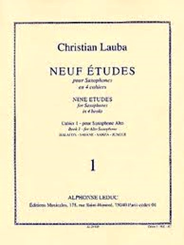 NEUF ETUDES 1