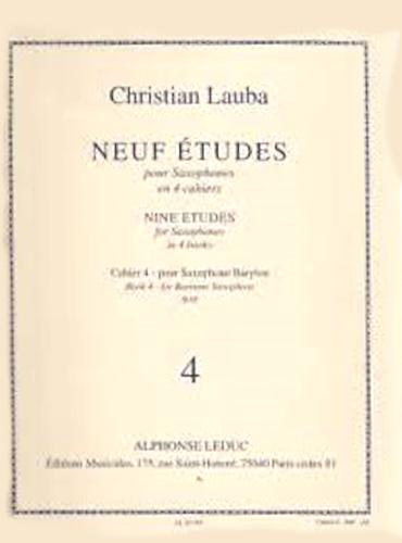 NEUF ETUDES 4