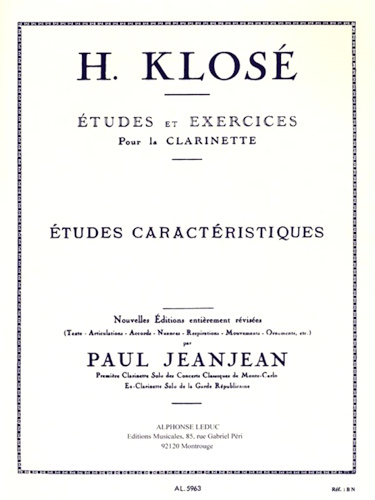 ETUDES CARACTERISTIQUES