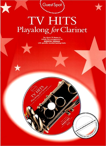 GUEST SPOT: TV Hits Playalong for Clarinet + CD