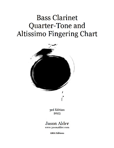 BASS CLARINET Quarter-Tone and Altissimo Fingering Chart