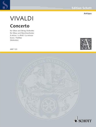 CONCERTO in A minor RV 461, PV 42 (score)
