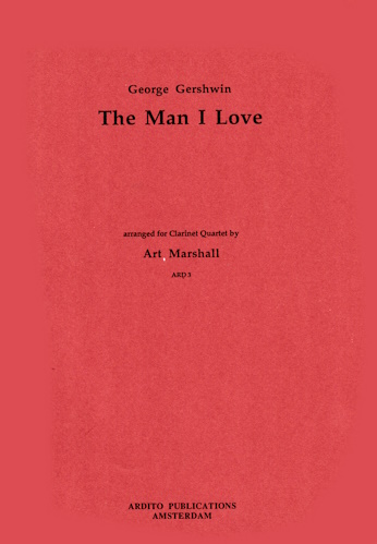 THE MAN I LOVE (score & parts)