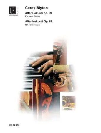 AFTER HOKUSAI Op.89 (playing score)