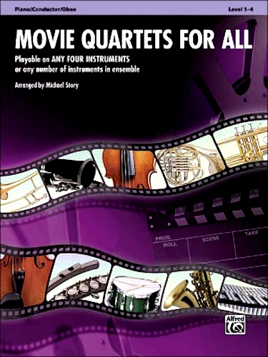 MOVIE QUARTETS FOR ALL Piano/Conductor/Oboe