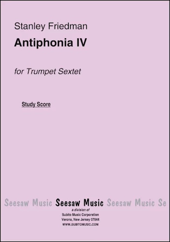ANTIPHONIA IV score & parts