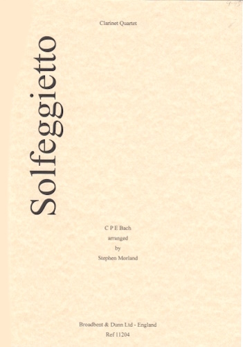 SOLFEGGIETTO (score & parts)