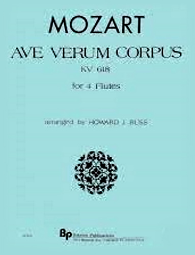 AVE VERUM CORPUS score & parts