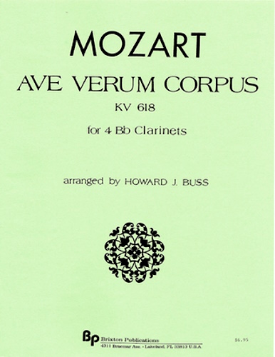 AVE VERUM CORPUS (score & parts)