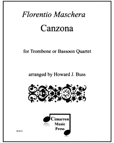 CANZONA score & parts