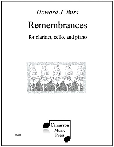 REMEMBRANCES score & parts