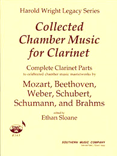 COLLECTED CHAMBER MUSIC Complete Clarinet Parts