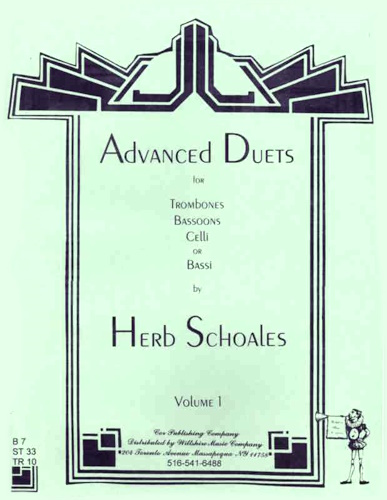 ADVANCED DUETS for Lower Voiced Instruments Volume 1