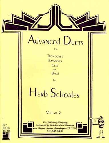 ADVANCED DUETS for Lower Voiced Instruments Volume 2