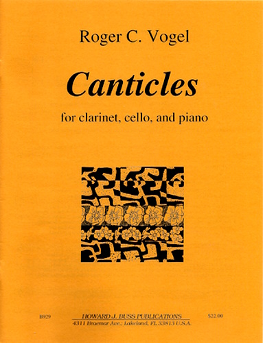 CANTICLES score & parts