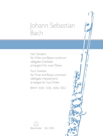 FOUR SONATAS BWV1034, 1035, 1030, 1032
