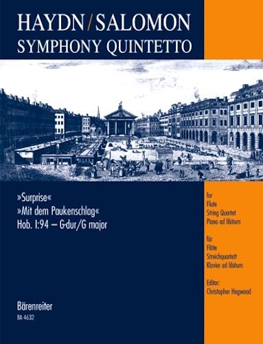 SYMPHONY QUINTETTO after 'The Surprise (score & parts)