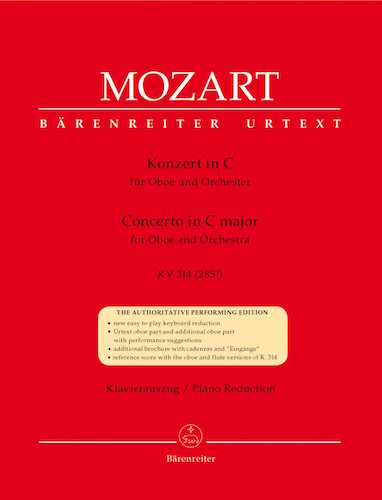 CONCERTO in C major, KV314 (285d)