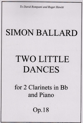 TWO LITTLE DANCES Op.18