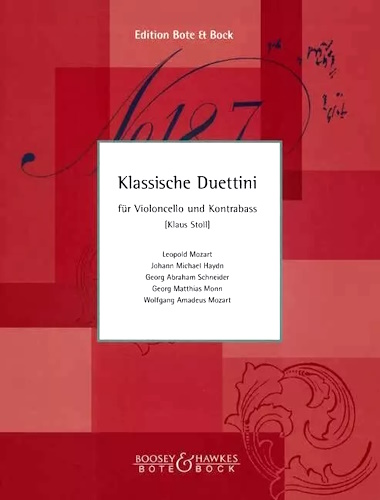 CLASSICAL DUETS (cello & double bass)