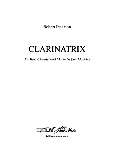 CLARINETRIX score & parts