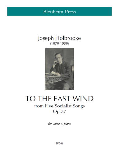 TO THE EAST WIND Op.77 No.3