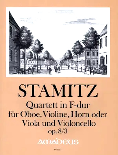 Quartet in F major Op.8 No.3 (score & parts)