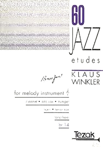 60 JAZZ ETUDES for Treble Clef Melody Instruments