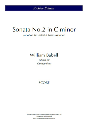 SONATA No.2 in C minor