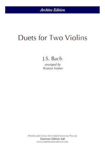 DUETS for Two Violins