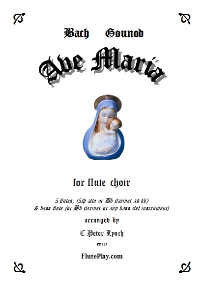 AVE MARIA (score & parts)