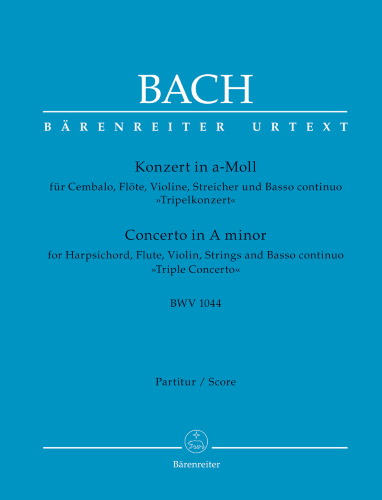 CONCERTO in A minor BWV 1044 Full Score