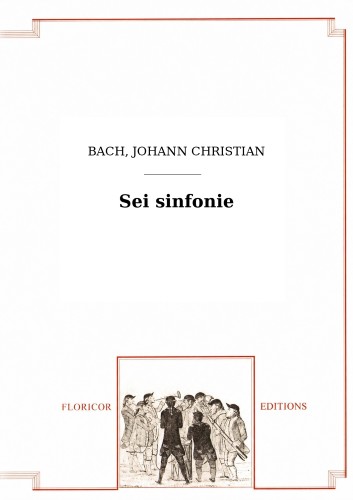 SIX SYMPHONIES (score & parts)