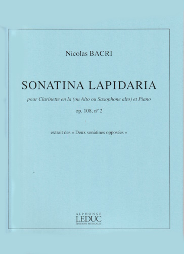 SONATINA LAPIDARIA Op.108 No.2