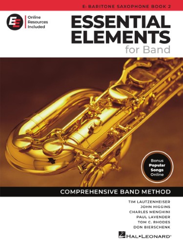 ESSENTIAL ELEMENTS for Band -  Baritone Sax Book 2 + Online Resources