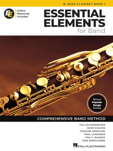 ESSENTIAL ELEMENTS for Band -  Bass Clarinet Book 1 + Online Resources
