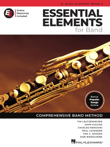 ESSENTIAL ELEMENTS for Band -  Bass Clarinet Book 2 + Online Resources