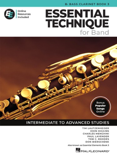 ESSENTIAL TECHNIQUE for Band -  Bass Clarinet Book 3 + Online Resources