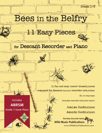BEES IN THE BELFRY for Descant Recorder