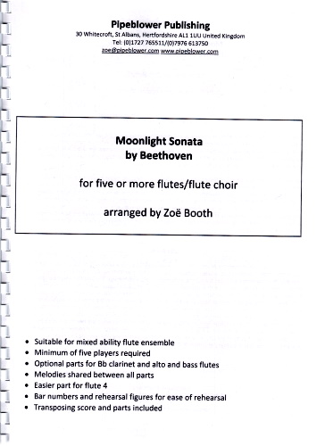 MOONLIGHT SONATA score & parts