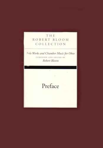 THE ROBERT BLOOM COLLECTION Preface