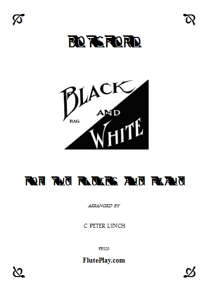 BLACK AND WHITE RAG