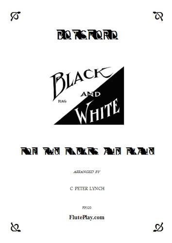 BLACK AND WHITE RAG