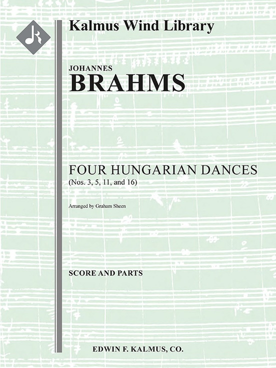 FOUR HUNGARIAN DANCES (score & parts)