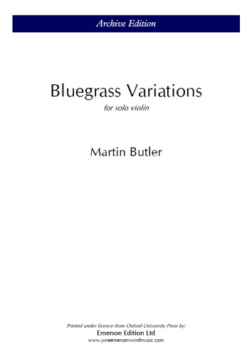 BLUEGRASS VARIATIONS