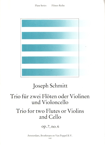 TRIO FOR TWO FLUTES AND CELLO